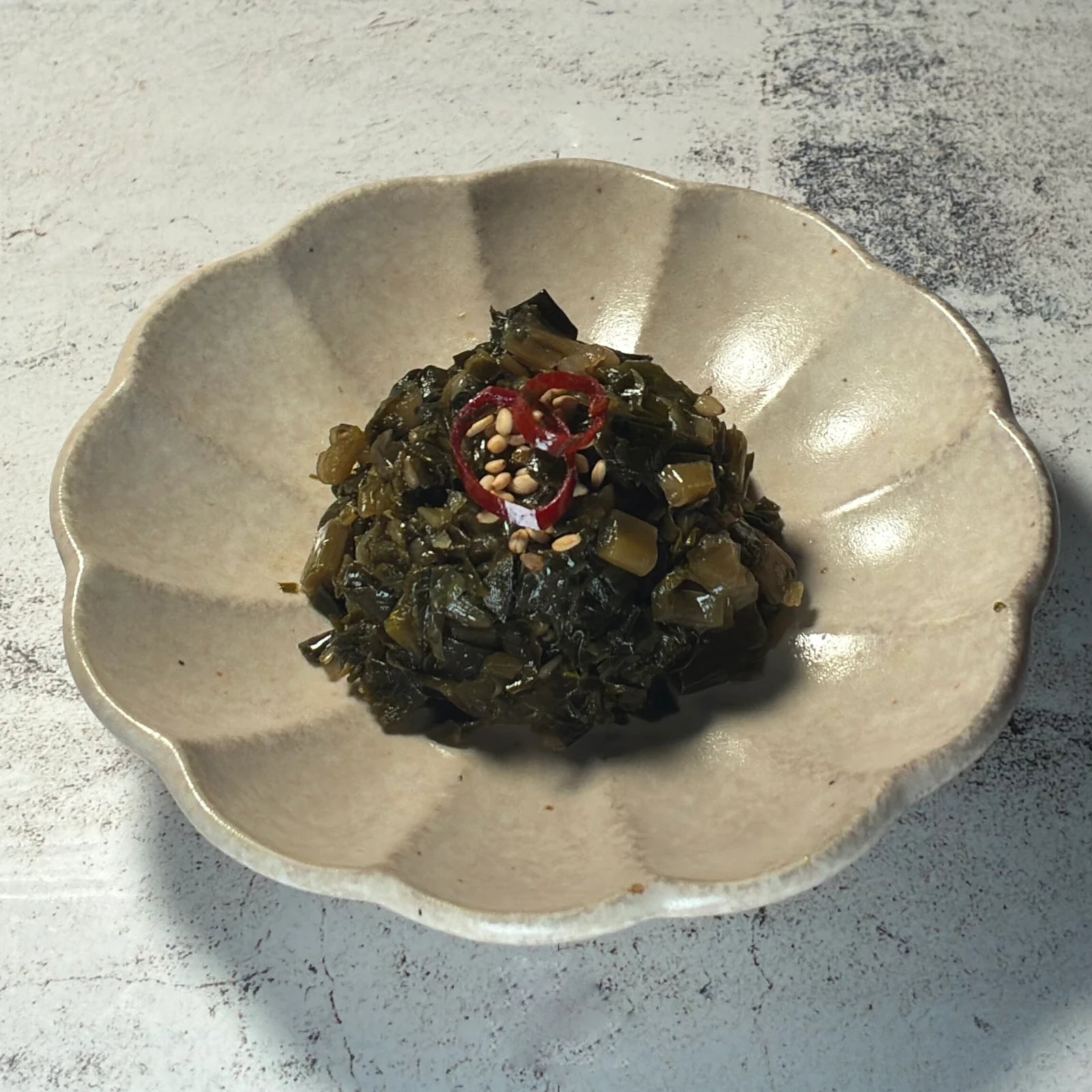 天然 きざみ行者ニンニク 醤油ピリ辛漬込み