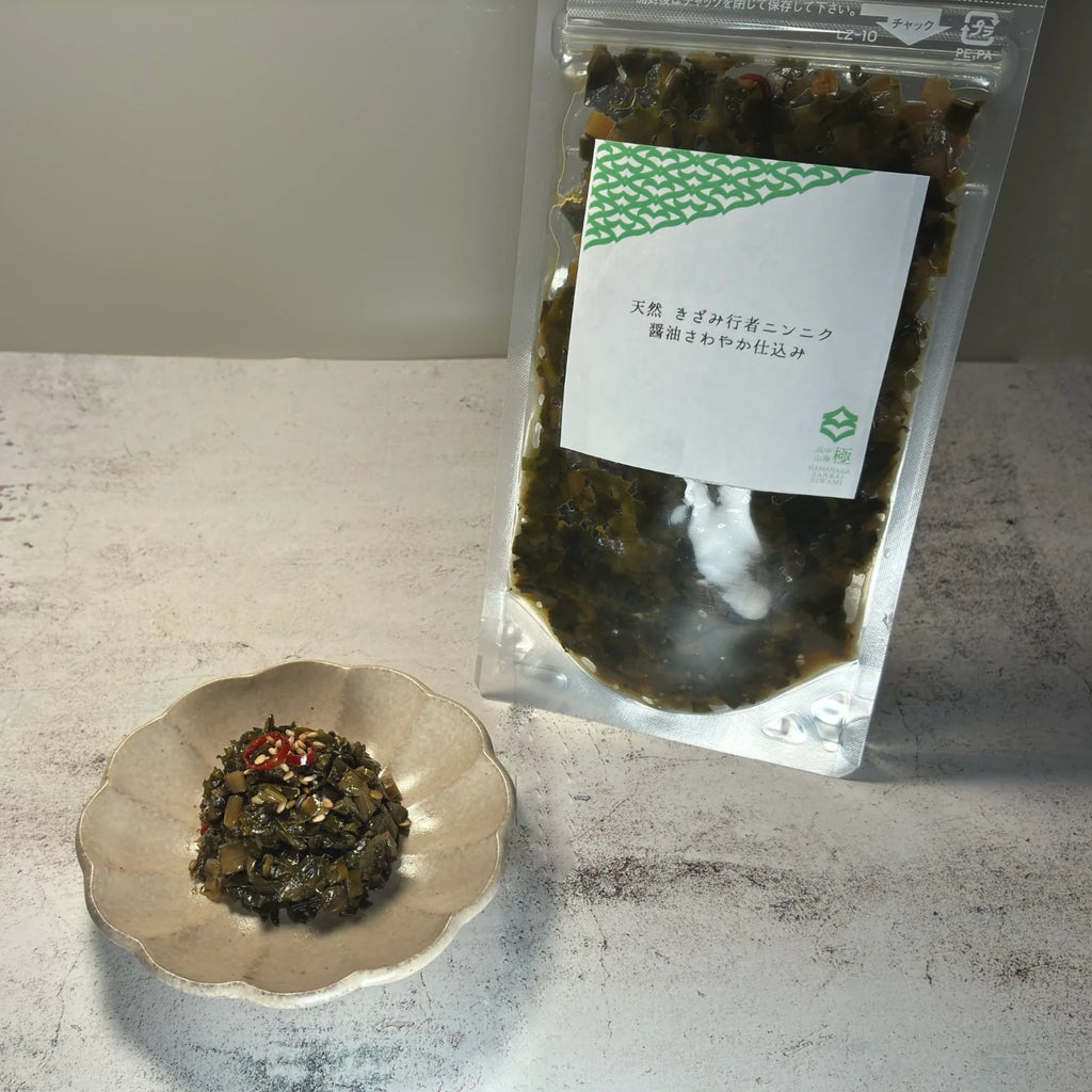 天然 きざみ行者ニンニク 醤油さわやか仕込み